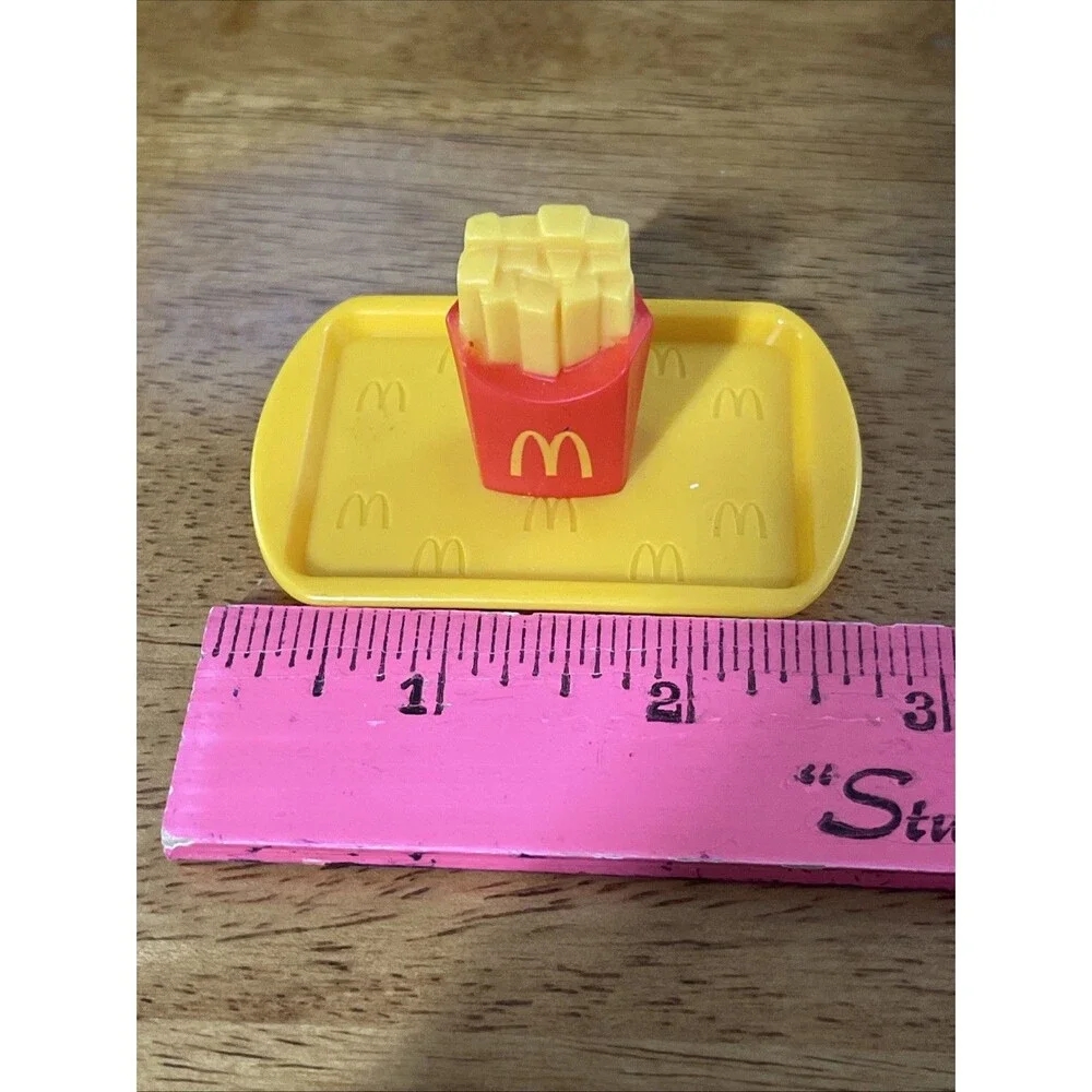 Lil McDonald’s Mini French Fries on Tray Happy Meal Toy STK#44